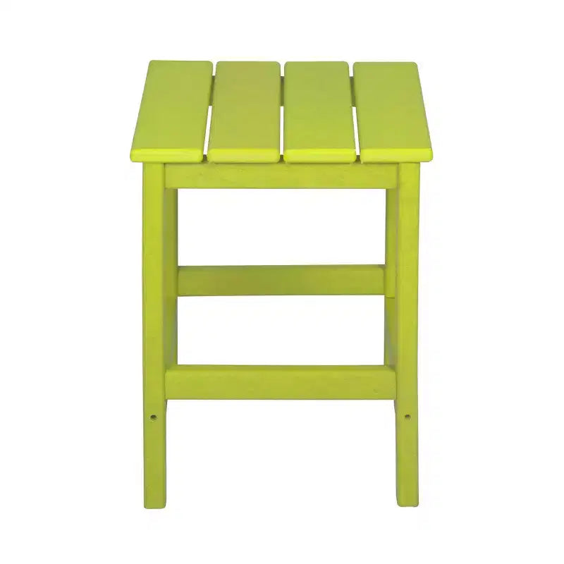 WestinTrends conjunto de 2 piezas de silla tumbona de patio exterior de polietileno con mesa auxiliar