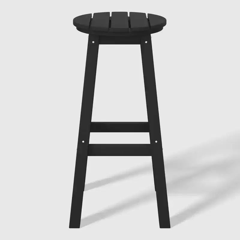 Conjunto de comedor de exterior Malibu de WestinTrends, de HDPE resistente a todo tipo de clima, altura de bar (5 piezas)
