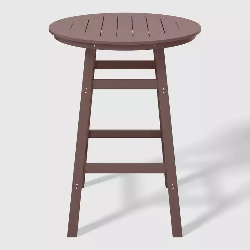 Conjunto de comedor de exterior Malibu de WestinTrends, de HDPE resistente a todo tipo de clima, altura de bar (5 piezas)