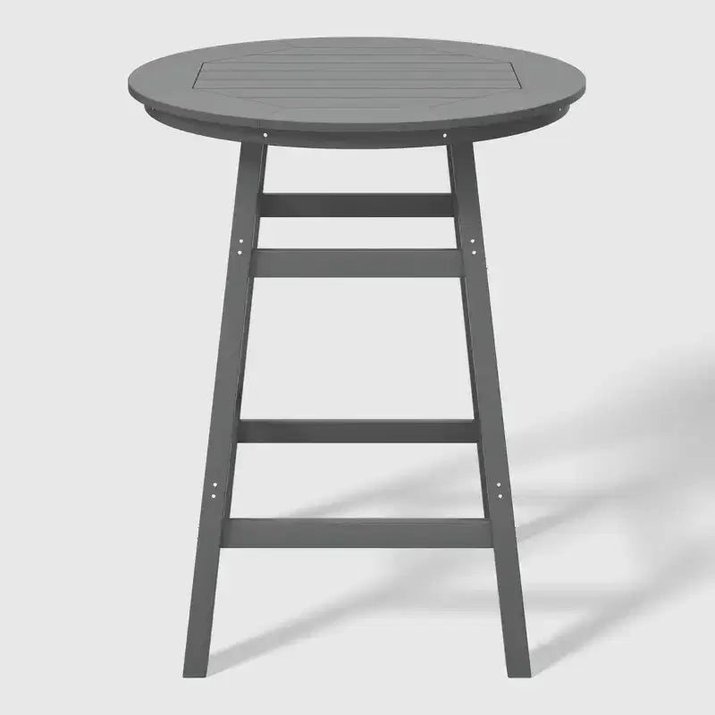 Conjunto de comedor de exterior Malibu de WestinTrends, de HDPE resistente a todo tipo de clima, altura de bar (5 piezas)