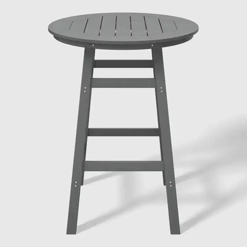 Conjunto de comedor de exterior Malibu de WestinTrends, de HDPE resistente a todo tipo de clima, altura de bar (5 piezas)