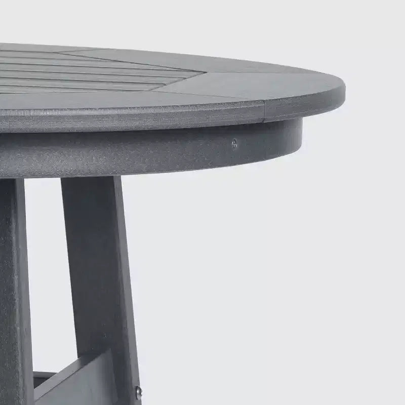 Conjunto de comedor de exterior Malibu de WestinTrends, de HDPE resistente a todo tipo de clima, altura de bar (5 piezas)