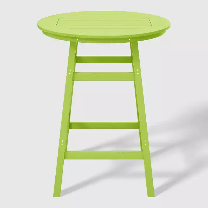 Conjunto de comedor de exterior Malibu de WestinTrends, de HDPE resistente a todo tipo de clima, altura de bar (5 piezas)