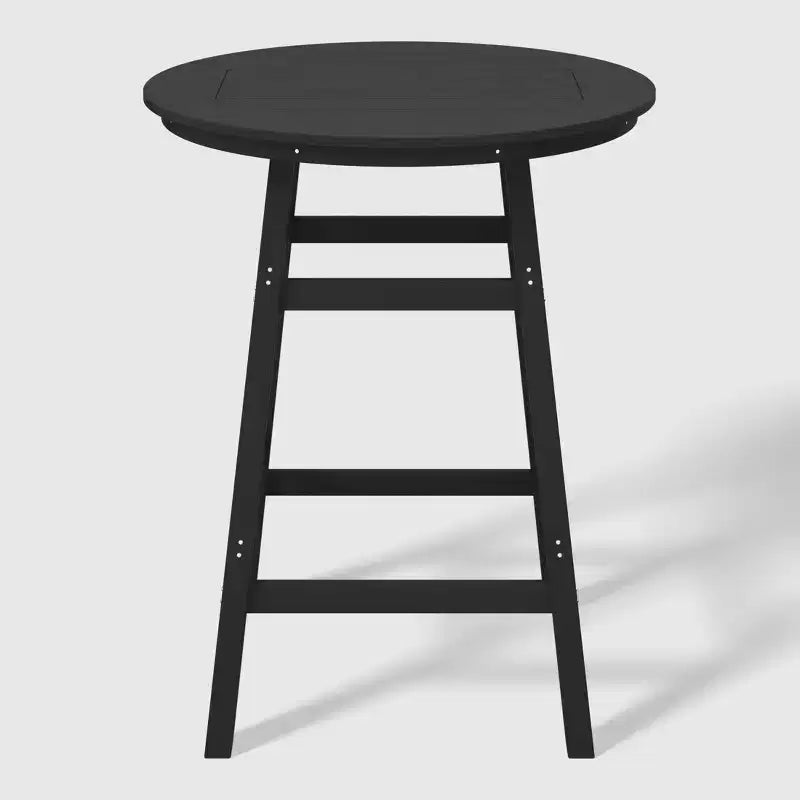 Conjunto de comedor de exterior Malibu de WestinTrends, de HDPE resistente a todo tipo de clima, altura de bar (5 piezas)