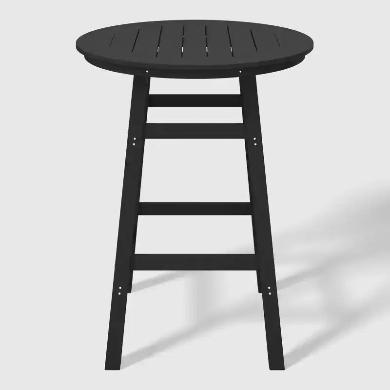 Conjunto de comedor de exterior Malibu de WestinTrends, de HDPE resistente a todo tipo de clima, altura de bar (5 piezas)