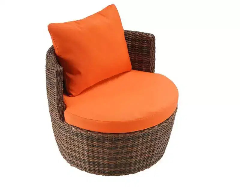 Conjunto de 6 piezas de otomanas para exterior Jiallo Romantic Collection